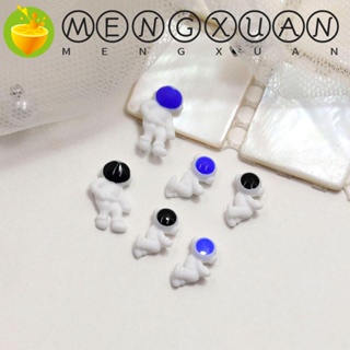 Mengxuan เครื่องประดับตกแต่งเล็บ รูปนักบินอวกาศ DIY