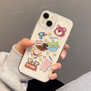 เคสโทรศัพท์มือถือ TPU ใส ลายการ์ตูนหมี สตรอเบอร์รี่ สําหรับ Itel S23 4G S665L A60S A60 P40 P662L