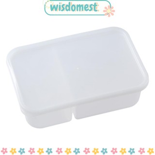 Wisdomest กล่องใส เกรดอาหาร สําหรับใส่น้ําแข็ง เก็บรักษาความสดอาหารในตู้เย็น