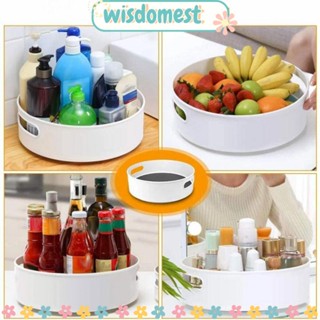 WISDOMEST กล่องเก็บของ อเนกประสงค์ หมุนได้ 360 องศา ที่ทนทาน