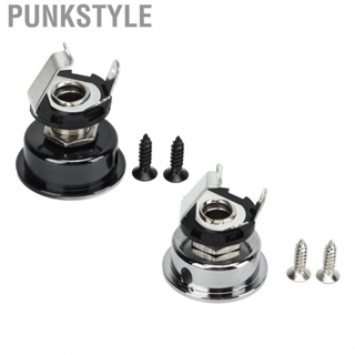 Punkstyle Guitar Jack Excellent Contact Firm Connection Metal Electric Input Output