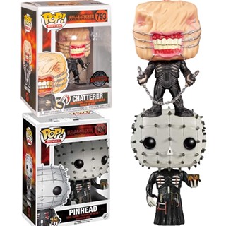โมเดลฟิกเกอร์ Funko POP Hellraiser PINHEAD CHATTERER 134 793 สําหรับตกแต่งห้อง
