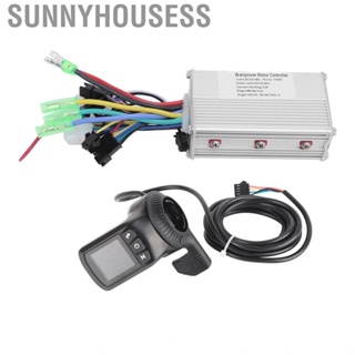 Sunnyhousess 350W 36V 48V Brushless Speed  Controller Thumb Throttle With LCD Panel New