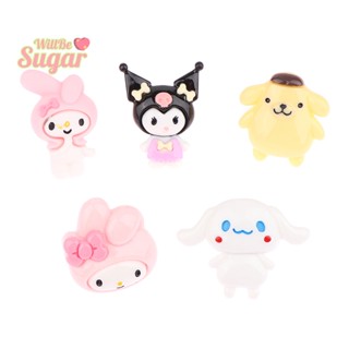 [WillBesugarT] หัวเข็มขัด ลายการ์ตูน Sanrio น่ารัก DIY สําหรับตกแต่งรองเท้า ของขวัญวันเกิดเด็กผู้หญิง 1 ชิ้น [ใหม่]