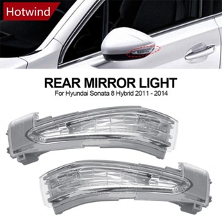 Hotwind ไฟเลี้ยวติดกระจกมองหลังรถยนต์ ซ้าย ขวา สําหรับ Peugeot 508 DONGFENG Citroen DS5 C4 2010-2016 A6Z5 1 ชิ้น