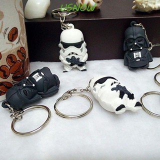 Usnow พวงกุญแจฟิกเกอร์ PVC รูปอนิเมะ Star Wars น่ารัก ของขวัญสําหรับเด็ก