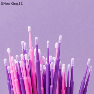 Unewking แปรงแต่งหน้า แปรงปัดมาสคาร่า แบบใช้แล้วทิ้ง 100 ชิ้น