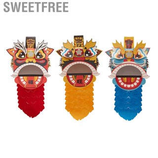 Sweetfree Chinese Lion Dance Head  Kids DIY Assembly for Parties