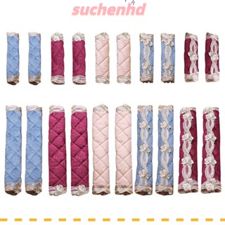 Suchenhd ถุงมือผ้าฝ้าย ป้องกันรอยที่จับประตูตู้เย็น สําหรับตกแต่งบ้าน