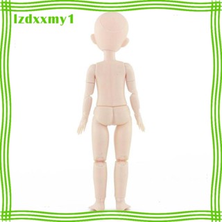 [ 1/6 22 ข้อต่อ ตุ๊กตาฟิกเกอร์ สีนู้ด DIY แต่งหน้า ผิวขาว