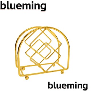 Blueming2 เครื่องจ่ายกระดาษทิชชู่ โลหะ สีทอง 5.1 X 2.36 X 5.1 นิ้ว สําหรับกระดาษเช็ดปาก