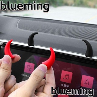 Blueming2 สติกเกอร์ PVC รูปปีศาจ สําหรับตกแต่งพวงมาลัยรถยนต์