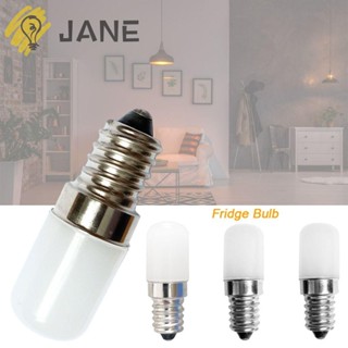 Jane หลอดไฟตู้เย็น LED T18S-206 2W B15 E12 E14 5V 85-2265V 6500K ขนาดเล็ก สําหรับตกแต่งบ้าน