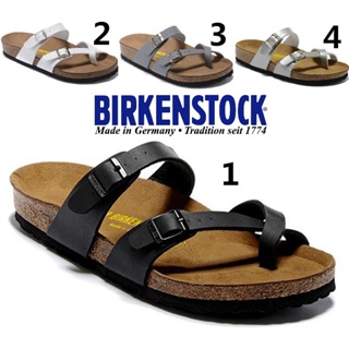 Birkenstock Mayari รองเท้าแตะชายหาด ลําลอง  l d-bar re re นิ้ว ถึง นิ้ว