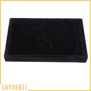 [Lovoski1] ถาดกํามะหยี่ สําหรับใส่เครื่องประดับ สร้อยคอ สร้อยข้อมือ ต่างหู สร้อยข้อเท้า