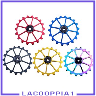 [Lacooppia1] ตลับลูกปืนซีลล้อหลัง อะลูมิเนียม สําหรับจักรยานเสือภูเขา 18 ชิ้น