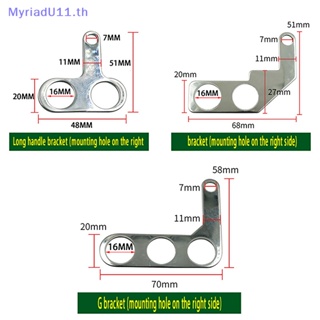 Myriadu สวิตช์ปุ่มกด สเตนเลส 16 มม. กันน้ํา สําหรับรถจักรยานยนต์