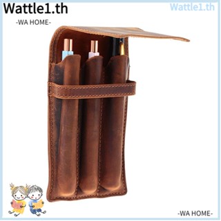 Wttle กระเป๋าใส่ปากกา เครื่องเขียน สีพื้น