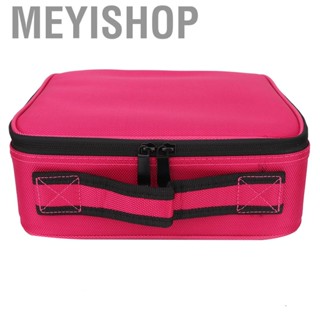 Meyishop Large Makeup Bags Professional Multifunction Cosmetic Brush Nail Tool