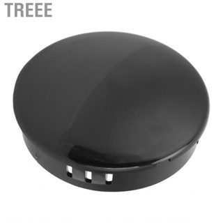 Treee Steering Wheel Center Cap  Black Rugged Marine Hardware Wear Resistant 2.75 Inch for Yacht