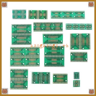 Bang ชุดบอร์ดวงจรอะแดปเตอร์ PCB SMD QFP LQFP QFN FQFP Turn To DIP SOP MSOP 35 ชิ้น