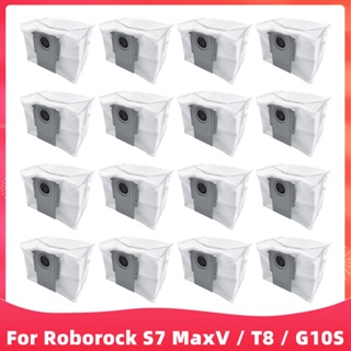 ถุงเก็บฝุ่น สําหรับหุ่นยนต์ดูดฝุ่น Xiaomi Roborock Q7 MAX T8 S7 MaxV Ultra S7 MaxV G10S