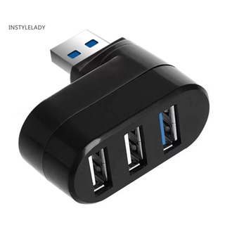 Instylelady DOONJIEY อะแดปเตอร์ฮับ USB 30 ความเร็วสูง 3 พอร์ต ขนาดเล็ก สําหรับคอมพิวเตอร์ แล็ปท็อป