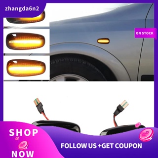 【พร้อมส่ง】ไฟเลี้ยว Led ด้านข้างรถยนต์ สําหรับ Opel Zafira A 99-05 Astra G 98-09 2 ชิ้น