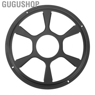 Gugushop Speaker Grill Cover 10in High Elasticity Black Iron Grille Protective Universal for Car RV