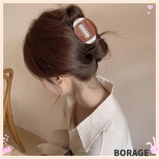 Borag กิ๊บติดผม, Acetate 7 ซม. กรงเล็บรักบี้, ปิ่นปักผมสีน้ําตาล สร้างสรรค์ เด็กผู้หญิง