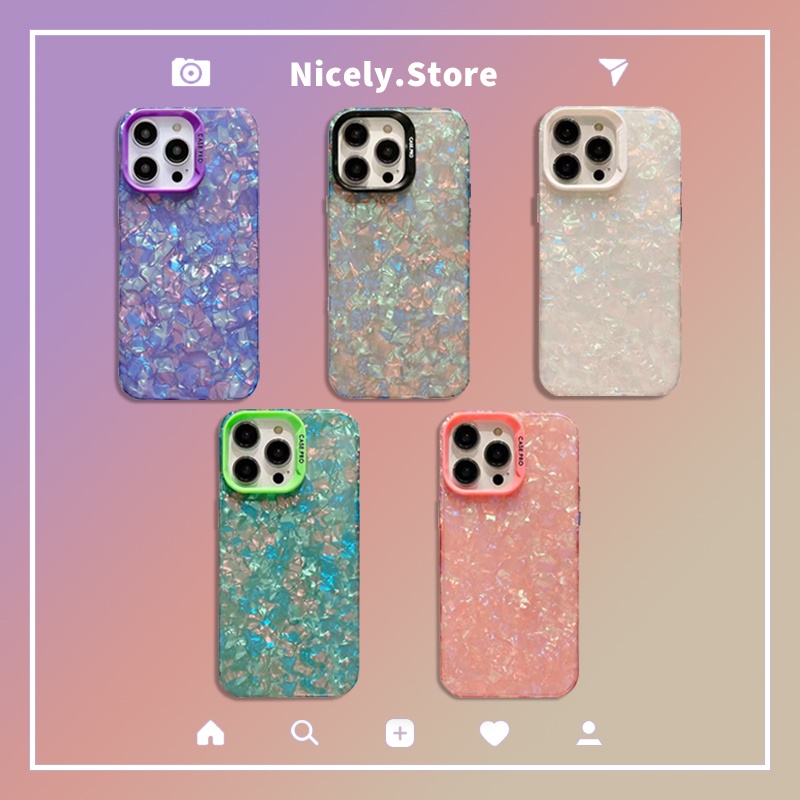 เคสโทรศัพท์มือถือ กันกระแทก แต่งรูขนาดใหญ่ สีสันสดใส สําหรับ iPhone 15 Plus 14 13 12 Pro Max 11