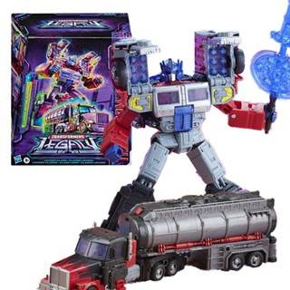 Hasbro หม้อแปลงไฟฟ้าแรงสั่นสะเทือน L-Class Optimus Prime Sky กันกระแทก