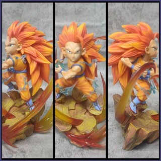 Sy2 โมเดลฟิกเกอร์ ดราก้อนบอล Super Super Saiyan 3 Son Goku Kamehameha ของเล่น ของสะสม สําหรับเด็ก YS2