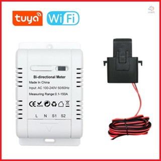 Tuya WiFi Intelligent Bidirectional Single-phase Energy Meter for Solar PV System