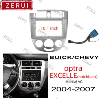 Zr ชุดกรอบแผงวิทยุรถยนต์ 2din พร้อมสายเคเบิล สําหรับ BUICK EXCELLE CHEVY optra 2004-2007