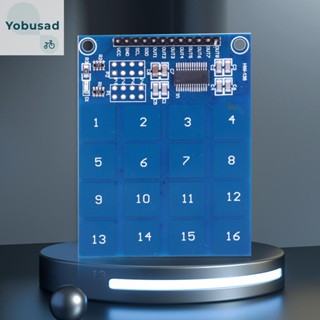 [Yobusad.th] Ttp229 บอร์ดสวิตช์เซนเซอร์สัมผัส 2.4V-5.5V 16 ช่องทาง PCB