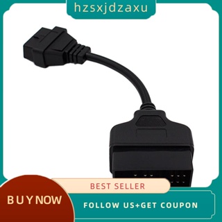 【hzsxjdzaxu】สายเคเบิลอะแดปเตอร์เชื่อมต่อ ตัวเมีย สําหรับ Toyota 22Pin เป็น OBDII 16Pin Toyota 22 Pin OBD II OBD