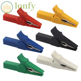 Lonfy โพรบสายเคเบิล ปลั๊กกล้วย มัลติมิเตอร์ ทองแดงบริสุทธิ์ 30A สําหรับแบตเตอรี่