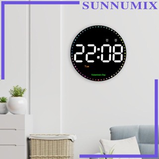 [Sunnimix] นาฬิกาปลุกดิจิทัล LED จับเวลาอัตโนมัติ มีปฏิทิน