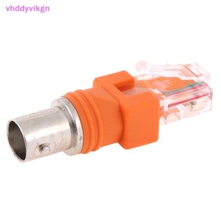 Vhdd อะแดปเตอร์คัปเปลอร์โคแอ็กเชียล ตัวเมีย BNC เป็นตัวผู้ RJ45 1 ชิ้น TH