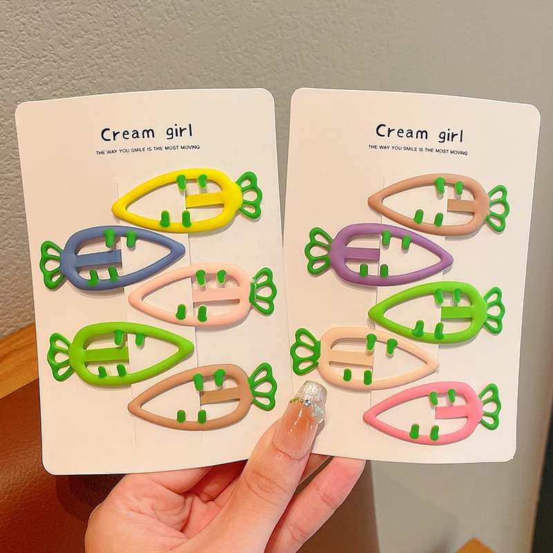 กิ๊บติดผมด้านข้าง สไตล์เกาหลี ลายการ์ตูนน่ารัก แฟชั่น สีสันสดใส เหมาะสําหรับเด็กผู้หญิง สิ่งน่ารัก ของขวัญสําหรับเด็กและผู้หญิง - รูปที่ 6