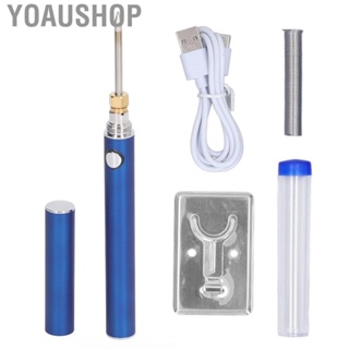 Yoaushop Cordless Welding Tool 5V 15W Electric Soldering Iron 200-460℃ for Jewelry