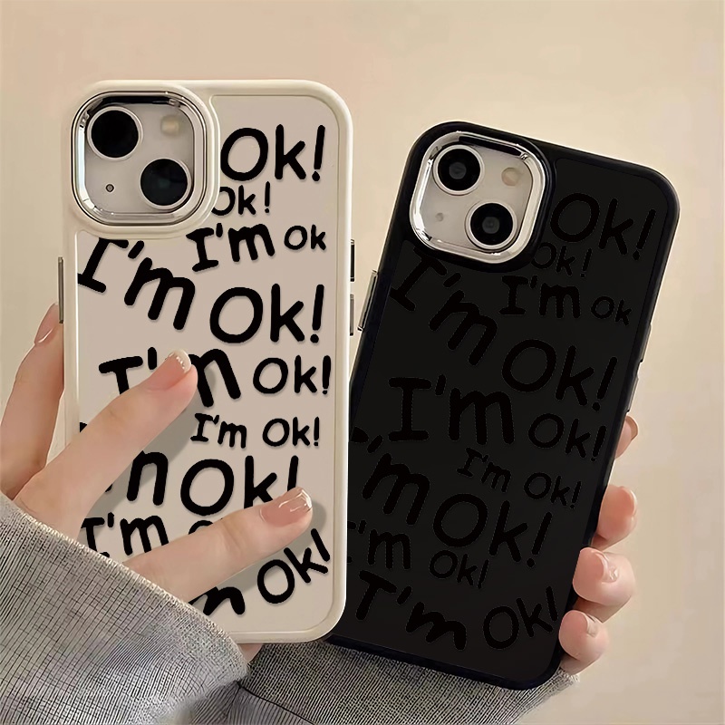 เคสโทรศัพท์มือถือ ซิลิโคนนิ่ม กันกระแทก ลายข้อความที่น่าสนใจ สําหรับ IPhone 15 14 13 12 11 Pro Max XS X XR 8 + 7 Plus