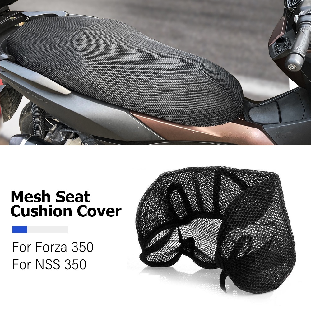 ผ้าคลุมเบาะที่นั่งรถจักรยานยนต์ กันน้ํา ระบายอากาศ สําหรับ Honda Forza350 NSS350 Forza NSS 350