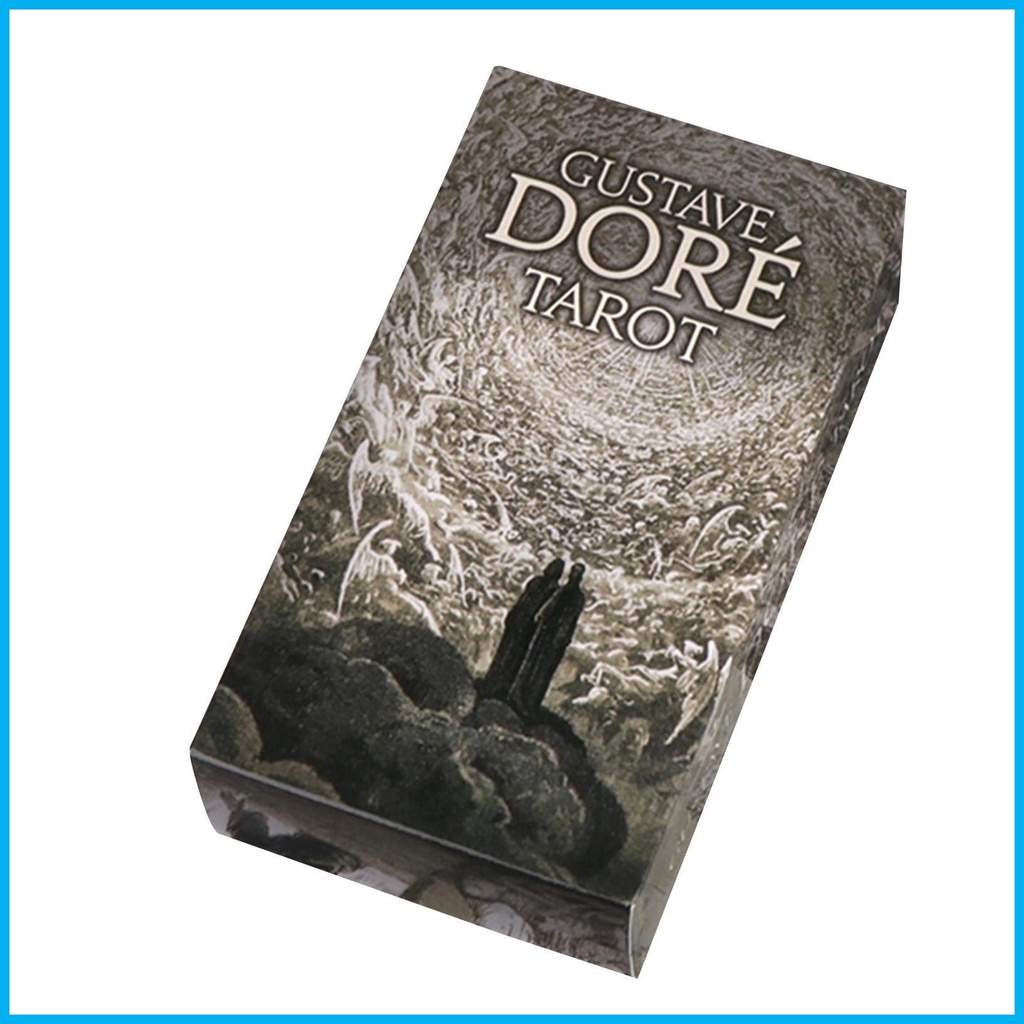 Gustave Dore ไพ่ทาโรต์ ภาษาอังกฤษ 78 ใบ สําหรับผู้หญิง hjuth