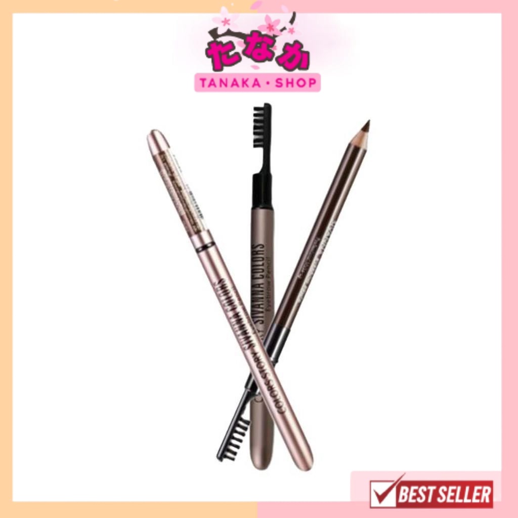 🔥1แท่ง🔥ES004 Sivanna Eyebrow Pencil ซีเวียน่า ดินสอเขียนคิ้ว