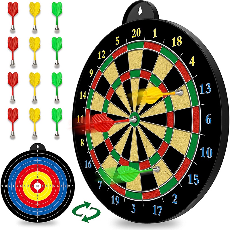 Children's Magnetic Dart Set Magnet Target Toy Parent-child Dart Board Excellent Indoor Games Party 