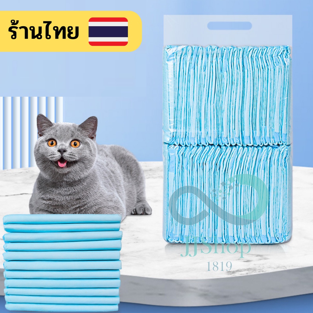 แผ่นรองฉี่สุนัข และแมว สัตว์เลี้ยง ซับกลิ่น ใช้ฝึกขับถ่าย Pee Pad jj99