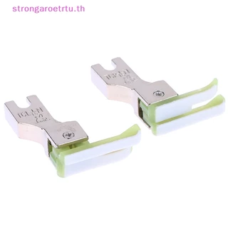 Strongaroetrtu TCR 1/16N พลาสติกขวา/ซ้าย Compensag Presser เท้าสําหรับอุตสาหกรรม Lockstitch Single Presser เท้า