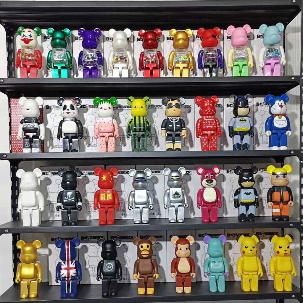 Bearbrick บล็อคตัวต่อไวนิล รูปหมี Violent 400% Qianqiu